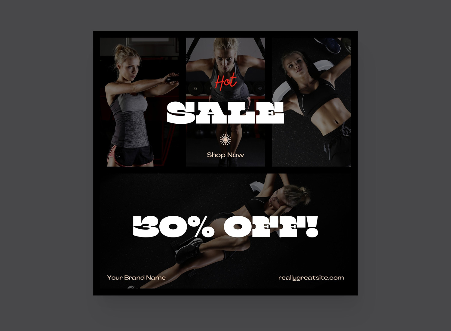 Шаблон поста для Instagram - Hot Sale #1 - 03